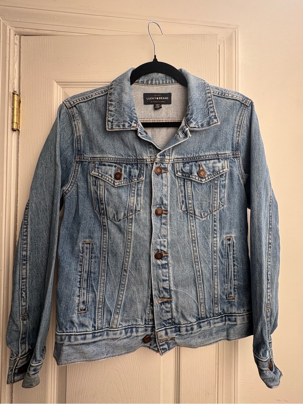 Lucky Brand Women’s Light Blue Denim Jacket